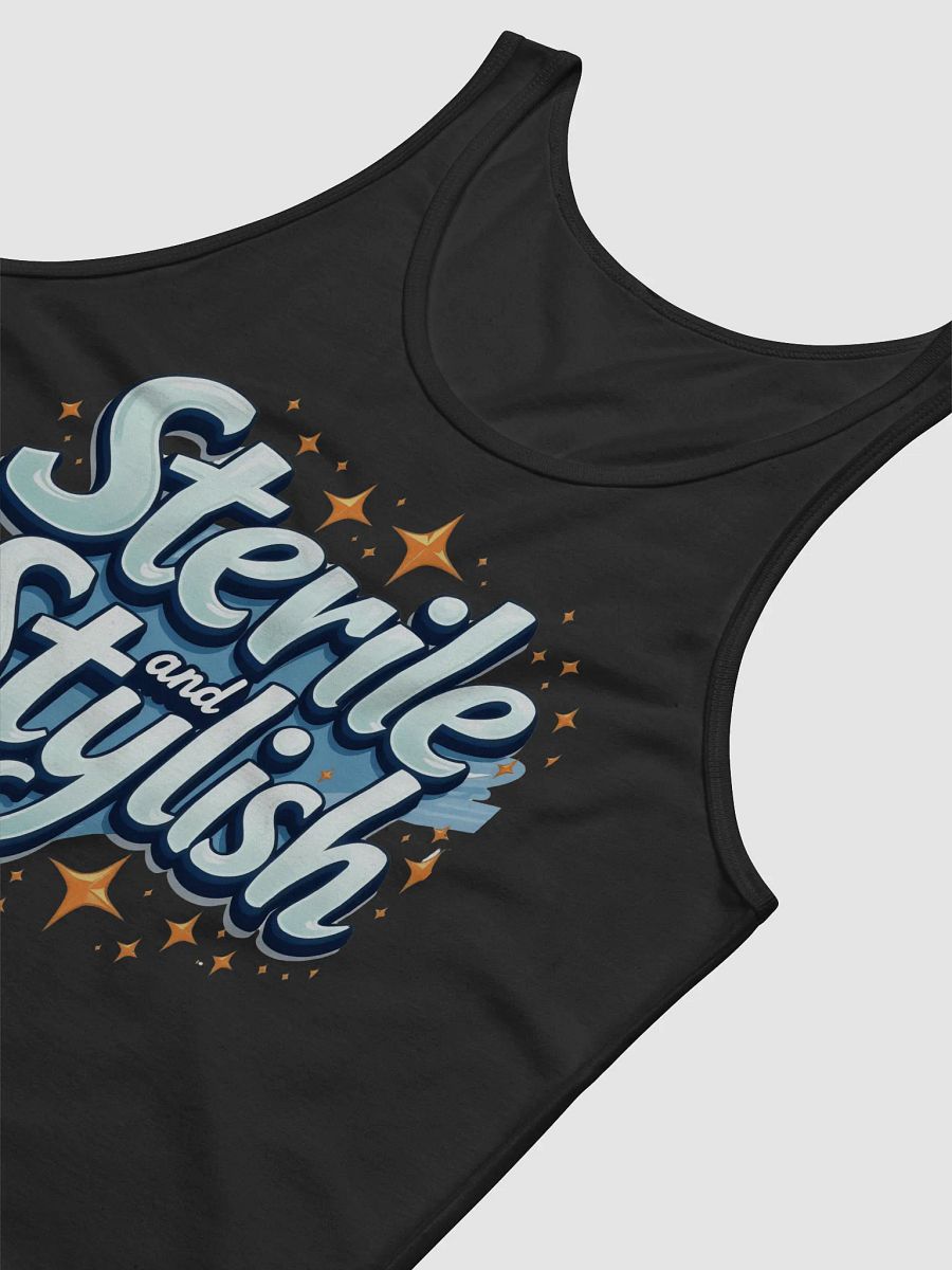 Starry Script Tank: Sterile and Stylish product image (44)