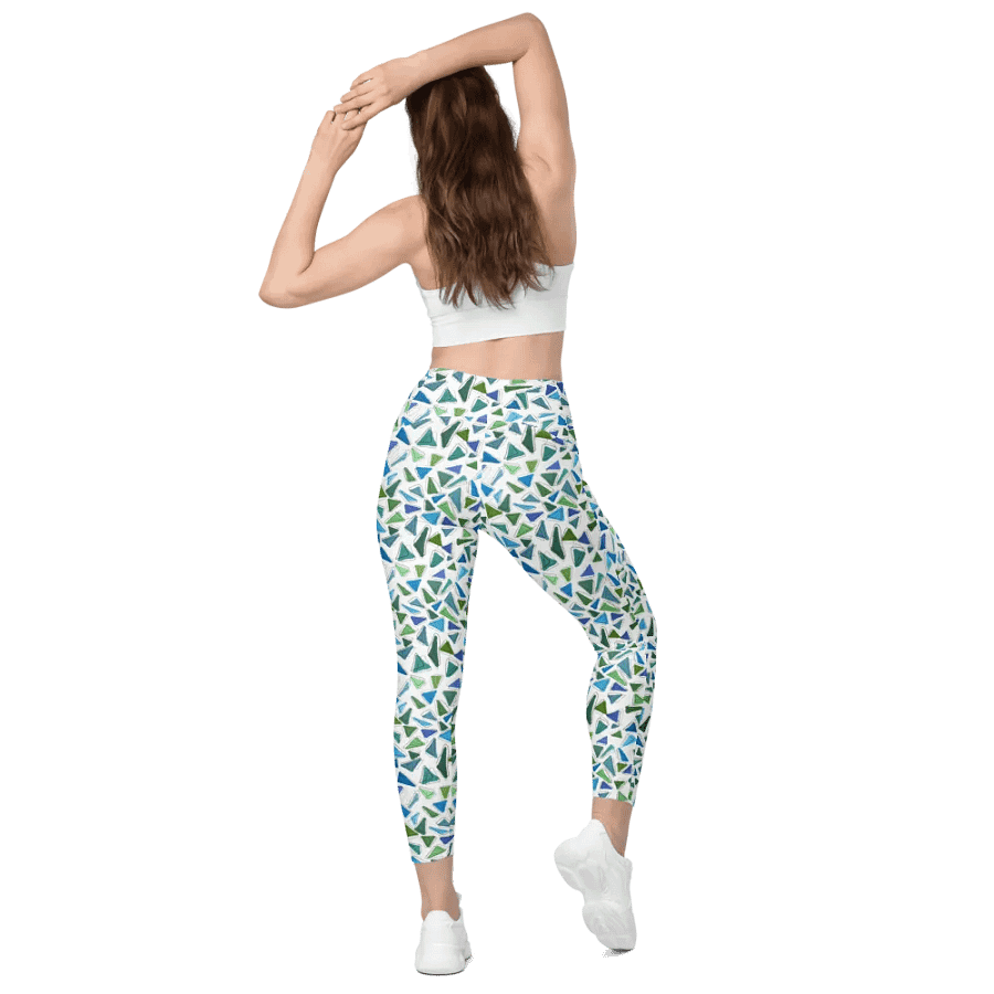 Leggings w/Pockets - Sea Glass product image (7)