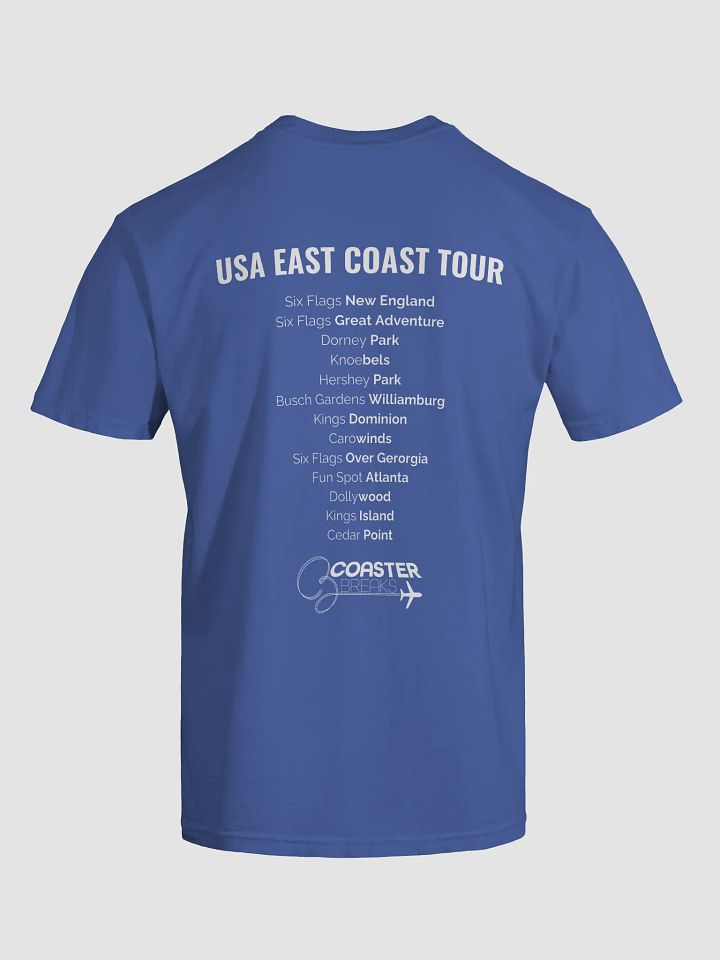 USA East Coast CB logo T-shirt - Dark Colours product image (2)