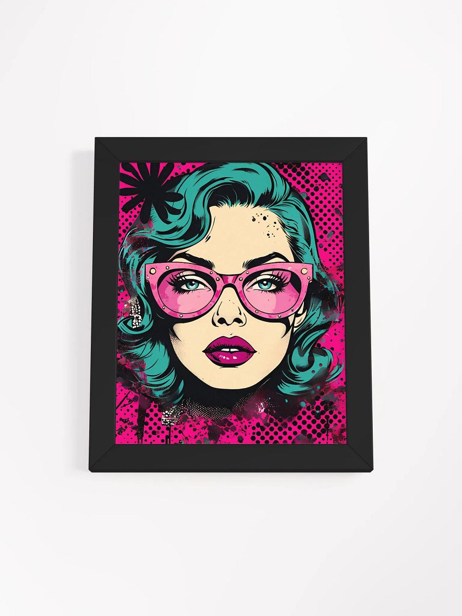 Turquoise Dream Pop Art Poster product image (2)