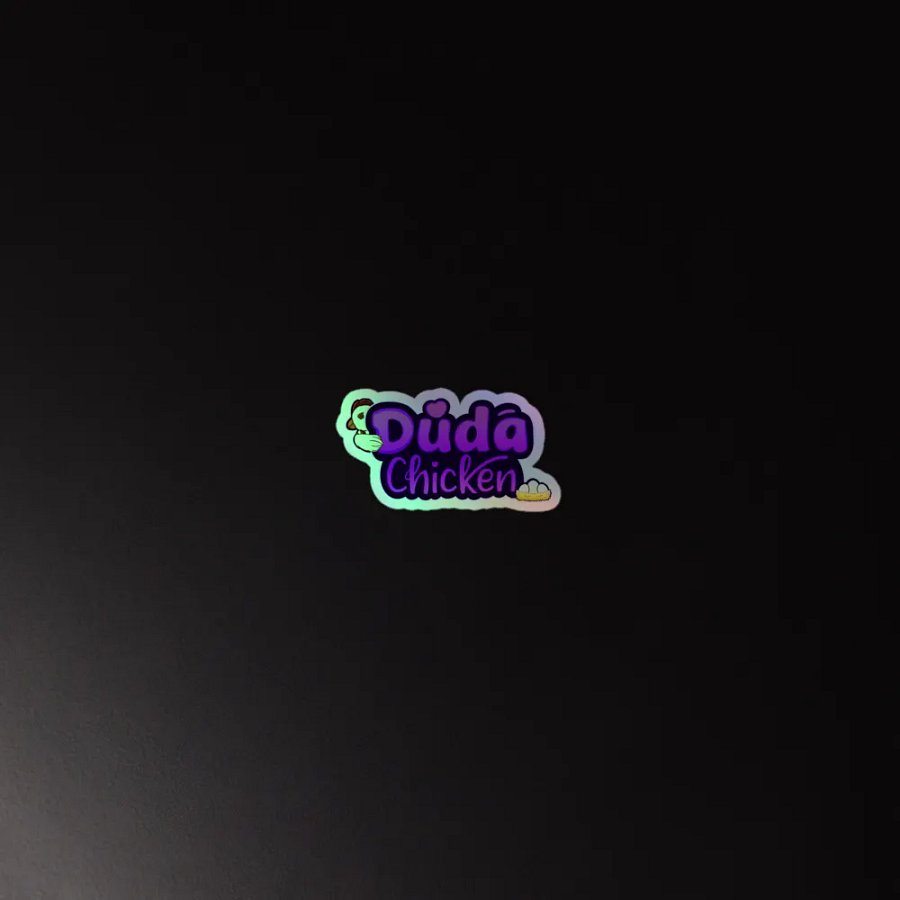 Dudachicken Holographic Sticker Sheet product image (4)