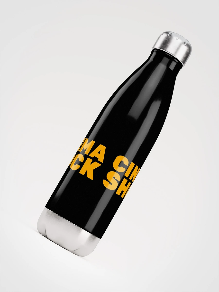 Cinema Shock Logo Stainless Steel Water Bottle product image (4)