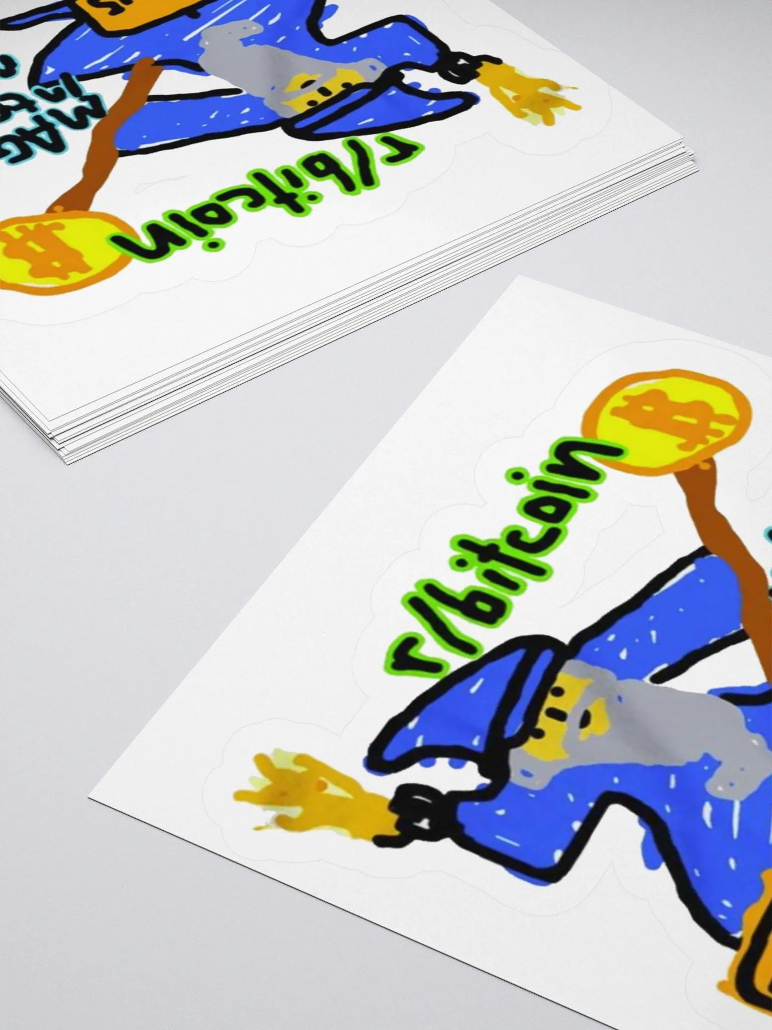 r/bitcoin Wizard Sticker product image (4)