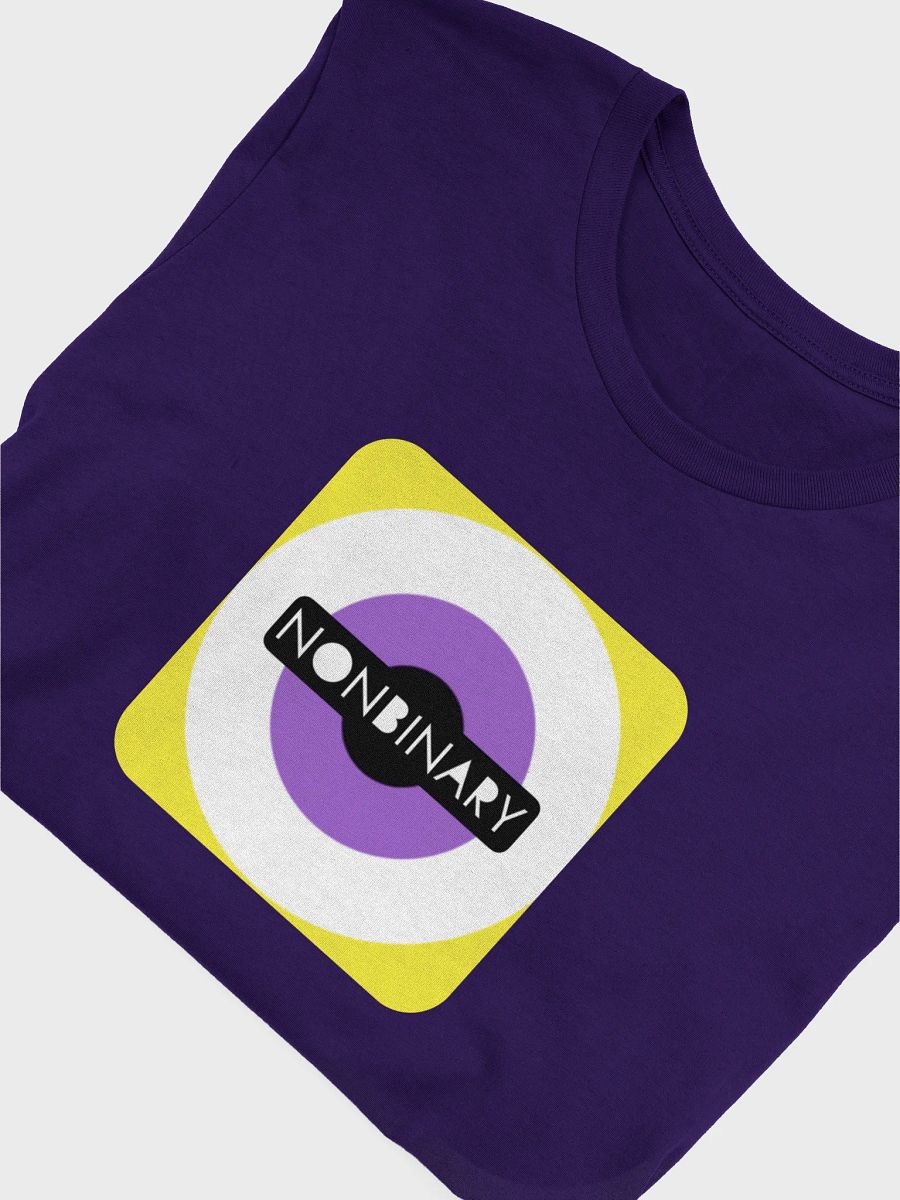 circular nonbinary t-shirt product image (5)