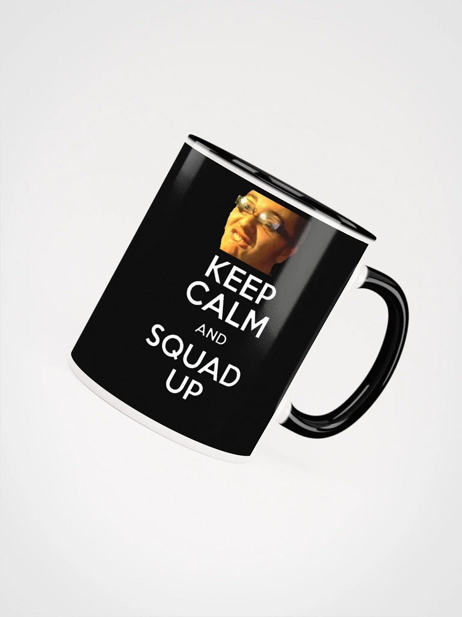 Keep Calm & Squad Up Mug (Black) product image (4)