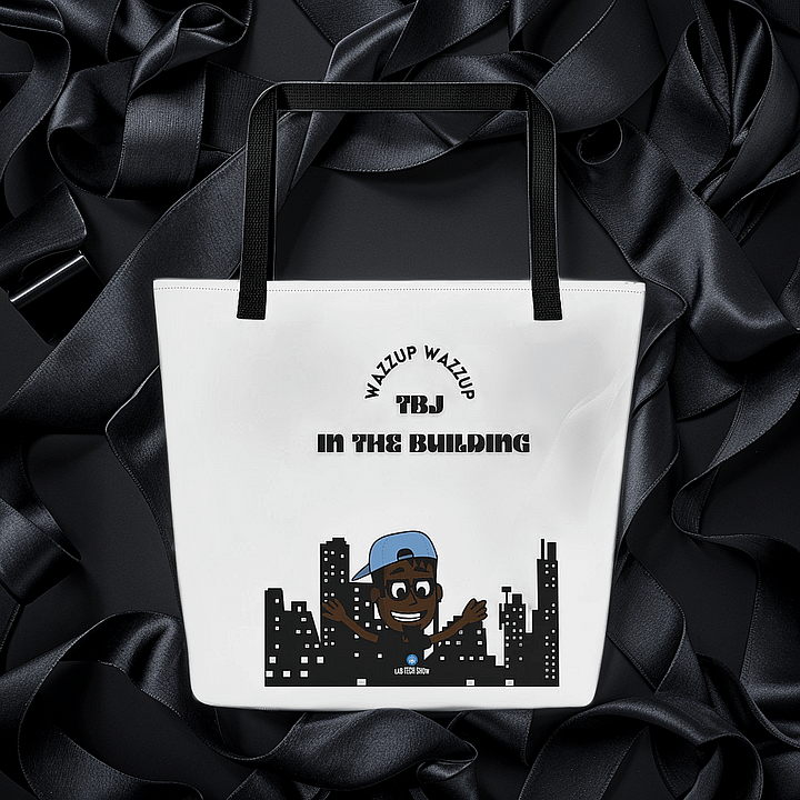 TBJ Large Tote Bag w/ Pocket product image (1)