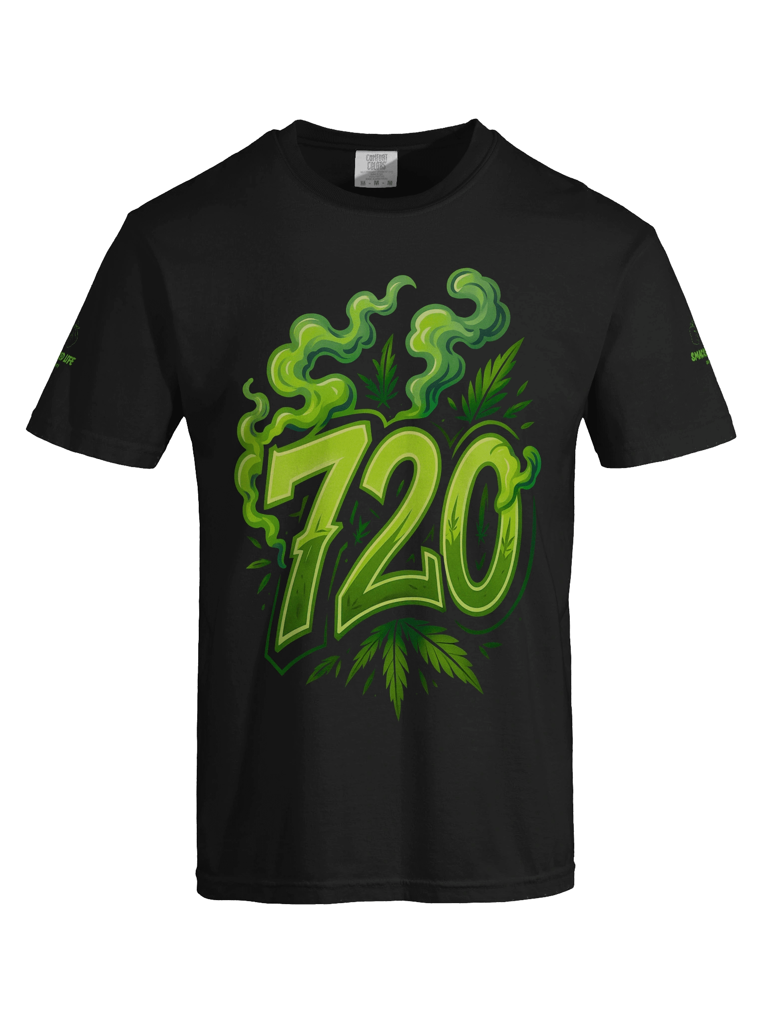 Smacked Life Society “720” Unisex T-Shirt – AI-Generated Stoner Art Tee product image (7)