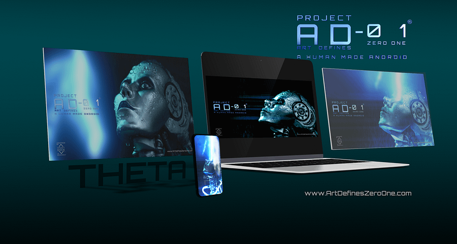 Project AD-01: Theta - Digital Wallpapers for PC and Phone product image (1)