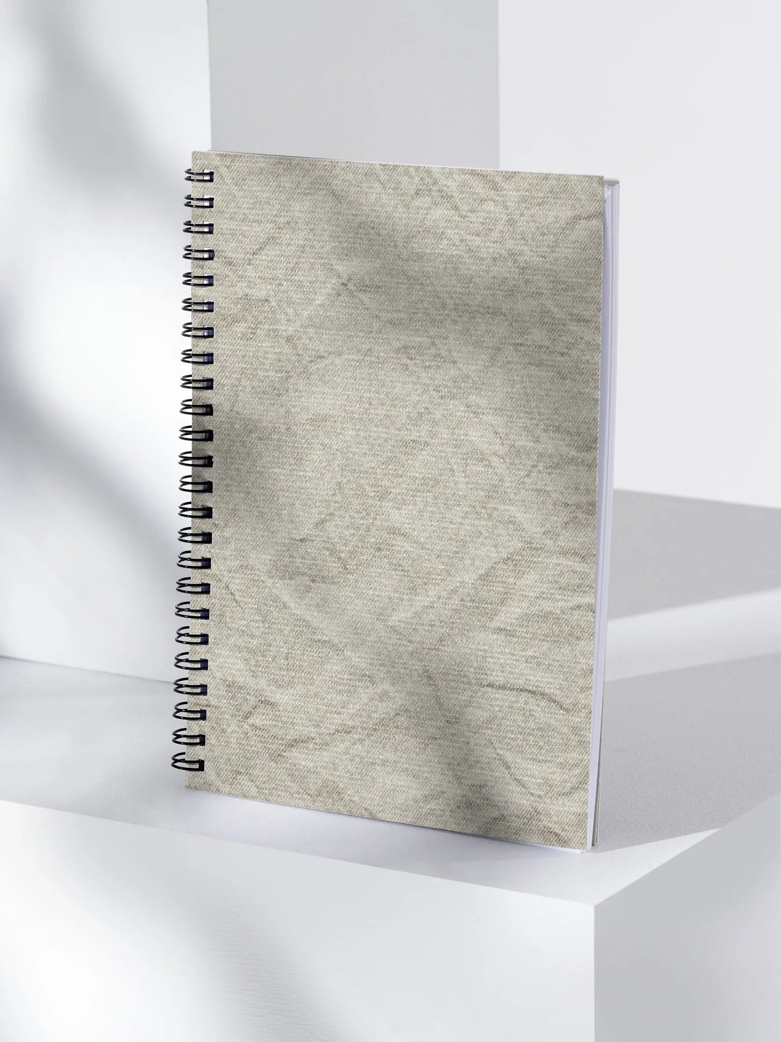 Faux Crinkled Spiral Notebook product image (4)