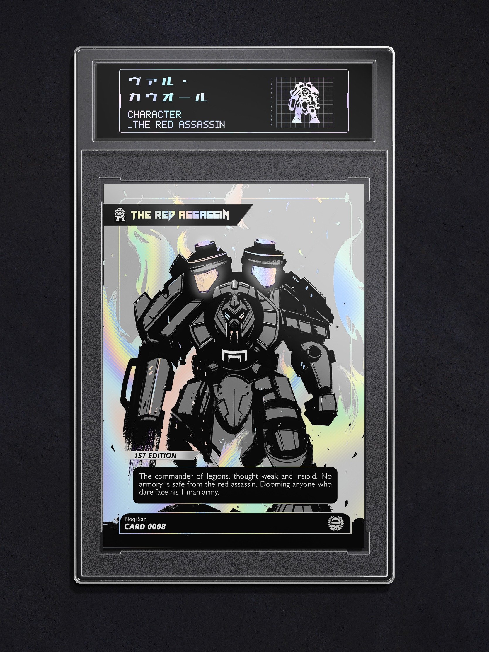 The Red Assassin Collector Card [PRE ORDER] product image (1)
