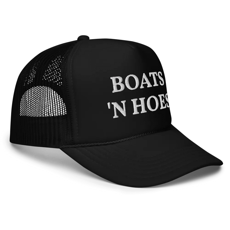 Boats N Hoes - Embroidered Trucker Hat Cap product image (5)