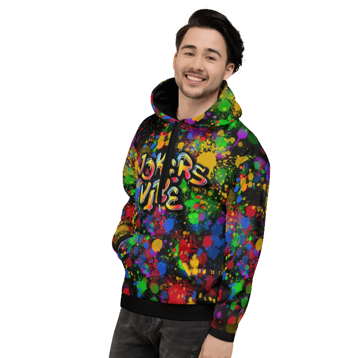 JokersVibe Graffiti Style Hoodie product image (2)