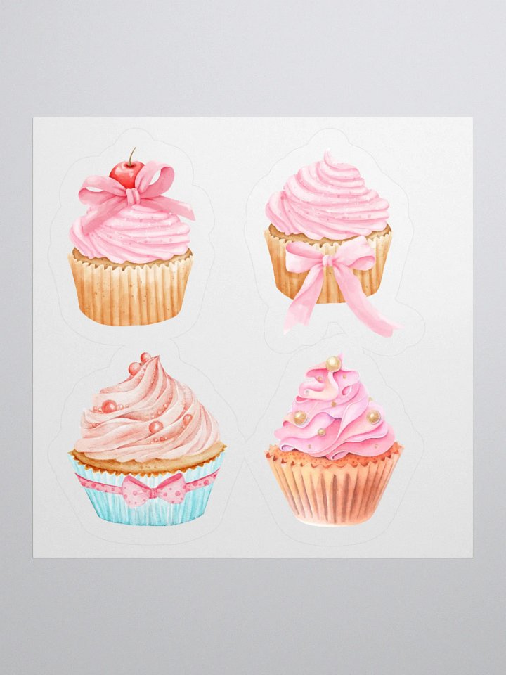 Sweet Decadence Cupcake Sticker Pack product image (3)