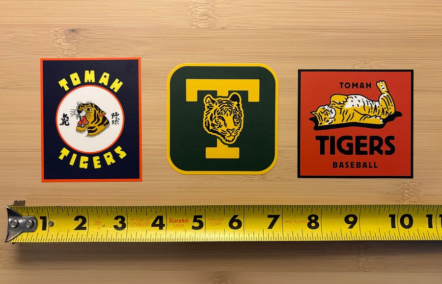 Sleep Baseball Sticker Set #02 - Tomah Tigers! product image (5)