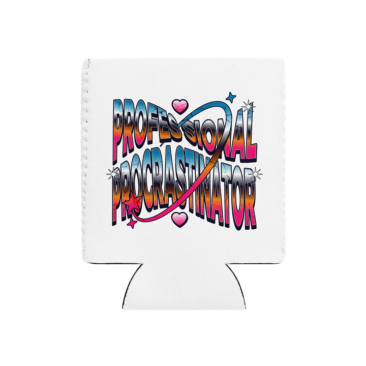 Professional Procrastination Station Can Cooler product image (2)