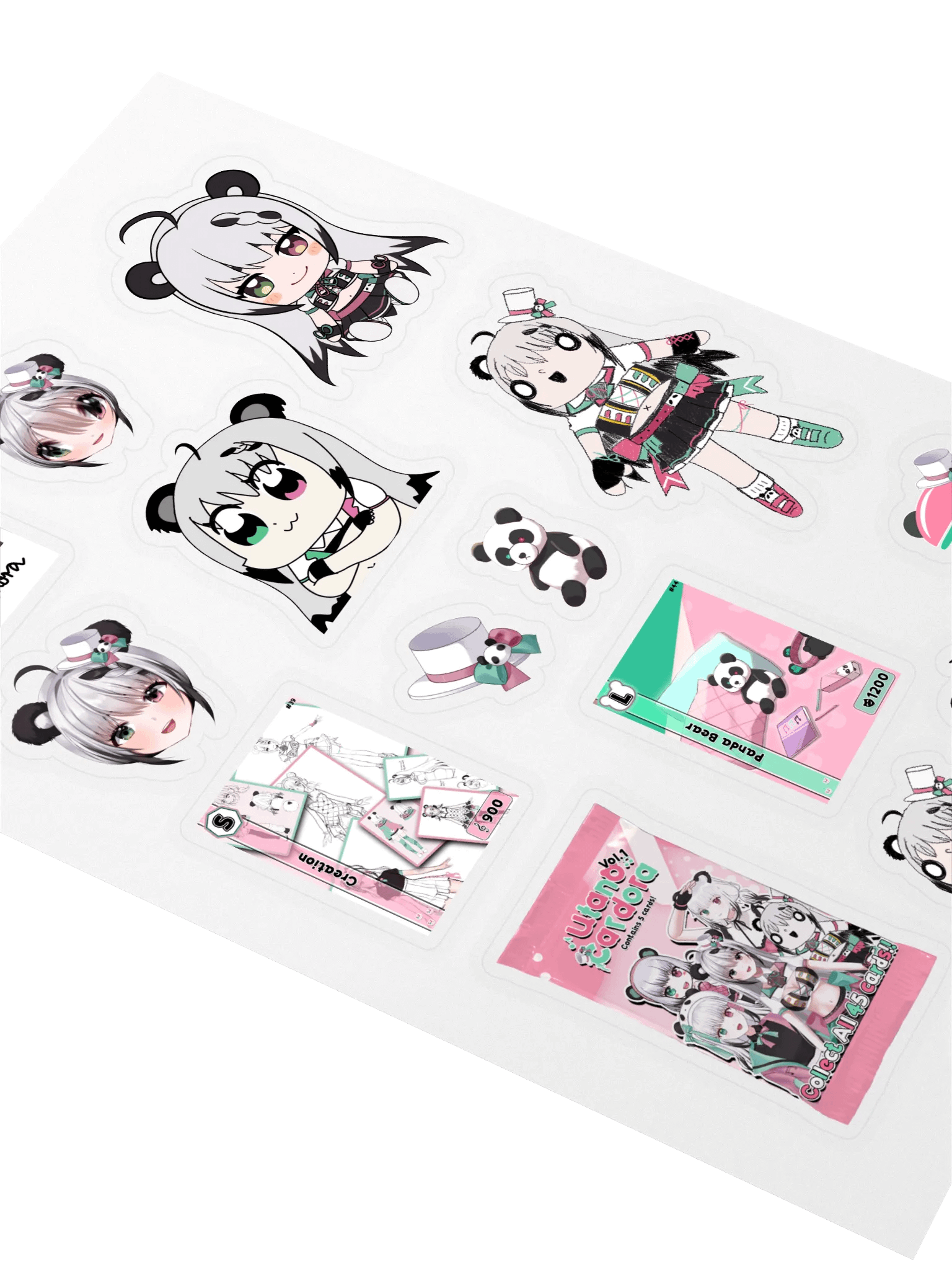 Utano Pandora Silly Collection Stickers A product image (2)