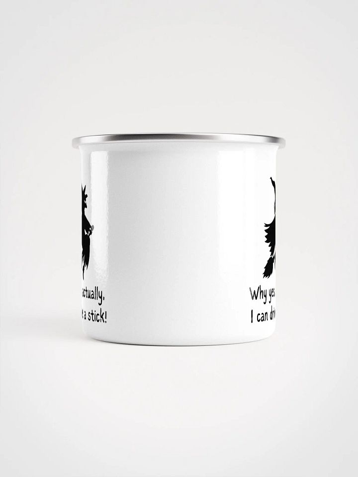 Halloween Enamel Mug, With, Broomstick, Driving product image (2)