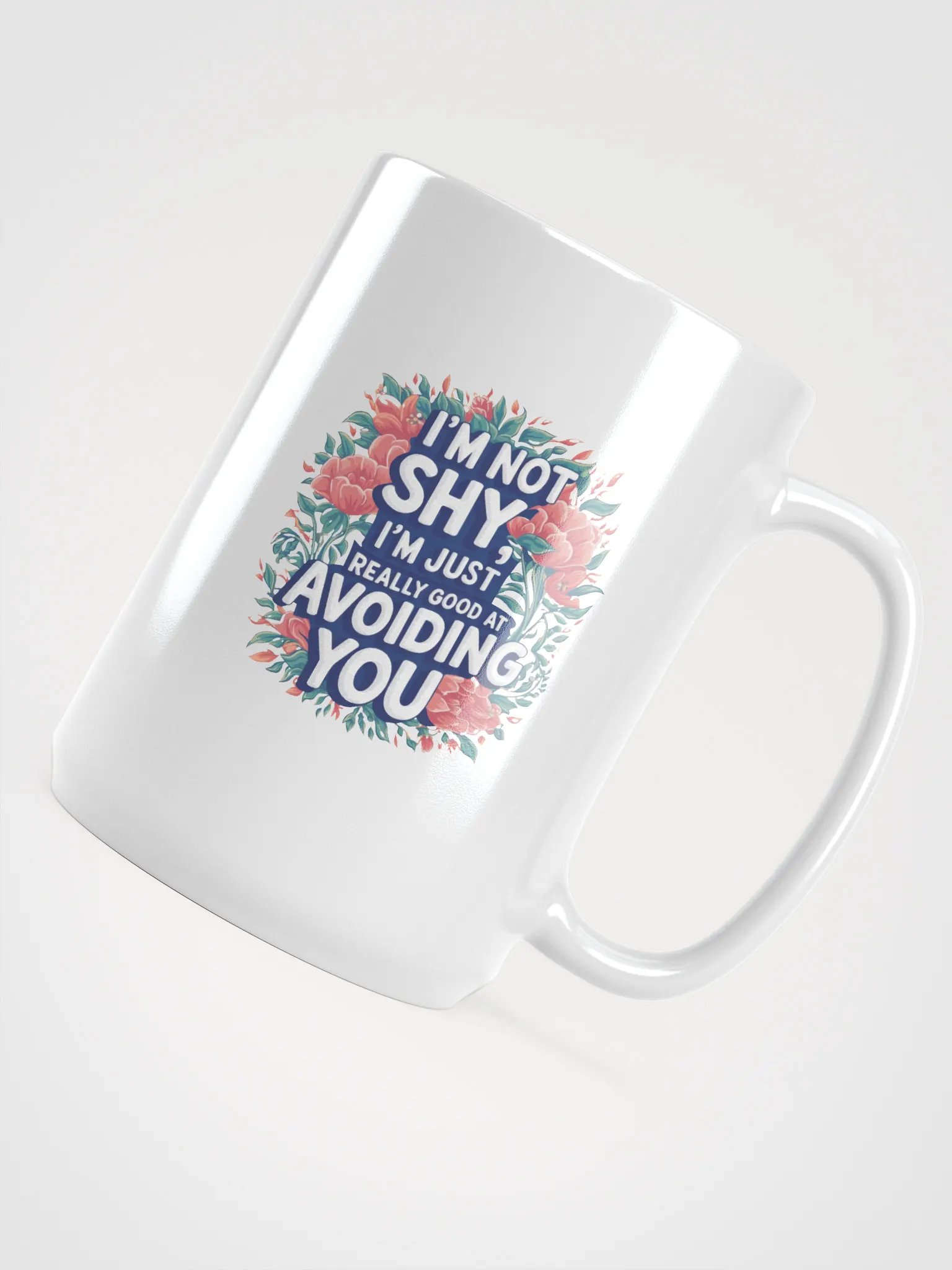 Bold Floral Avoidance Mug product image (4)