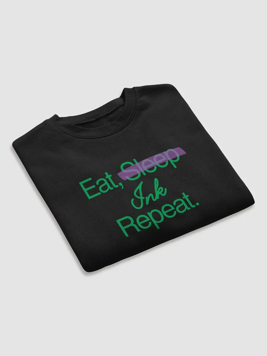 "Eat Ink Repeat" Cropped Sweater product image (7)