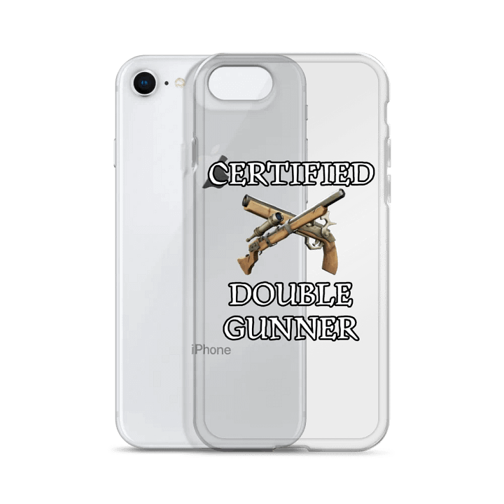 Certified Double Gunner iPhone Case Clear product image (2)