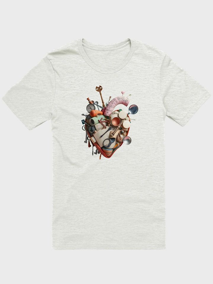 Abstract Heart Super Soft T-Shirt Design 2 product image (1)