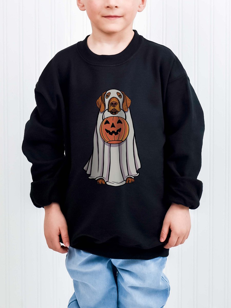 Halloween Vizsla Youth Sweatshirt product image (1)