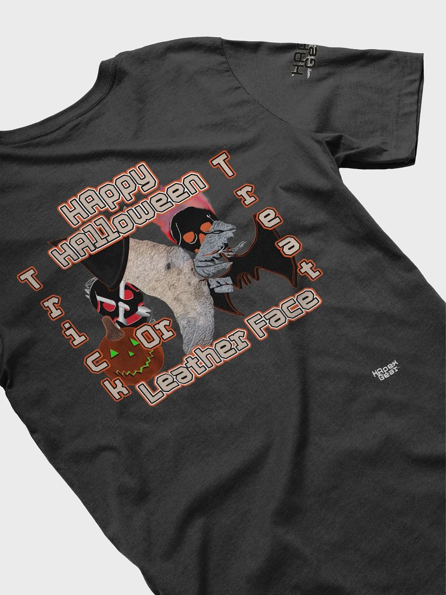 Supersoft T-Shirt - HAppy HAlloween - Sick Leather Face product image (13)