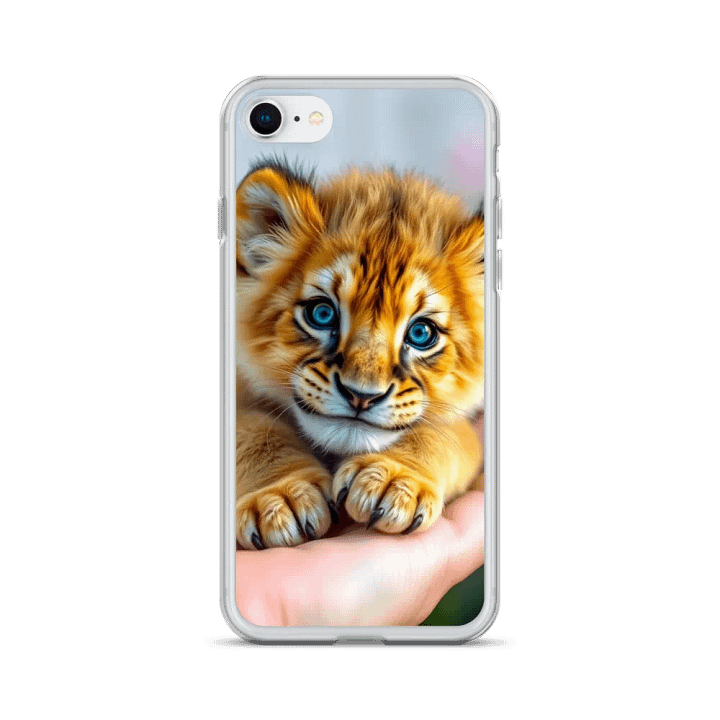 Tiger Cub Blue-Eyed iPhone® Case product image (24)