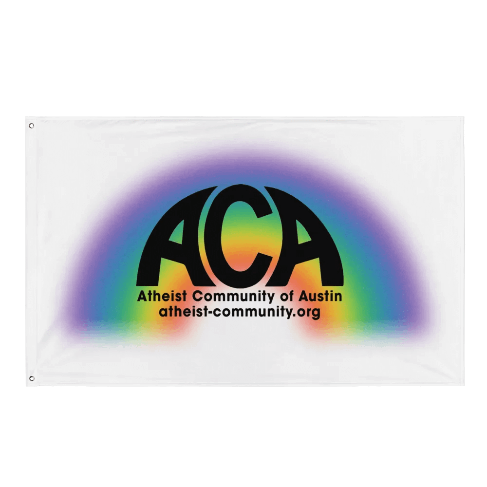 The Atheist Community of Austin Flag product image (1)