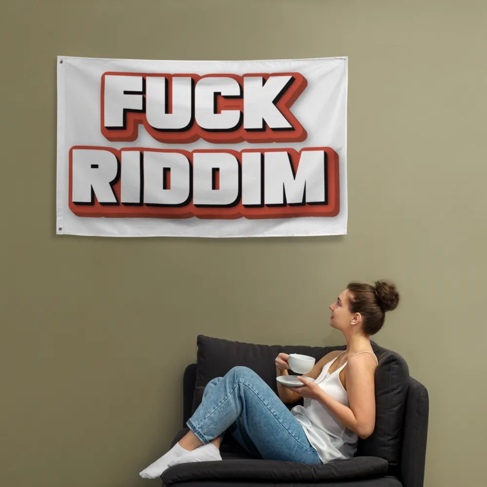 F*CK RIDDIM Flag product image (12)