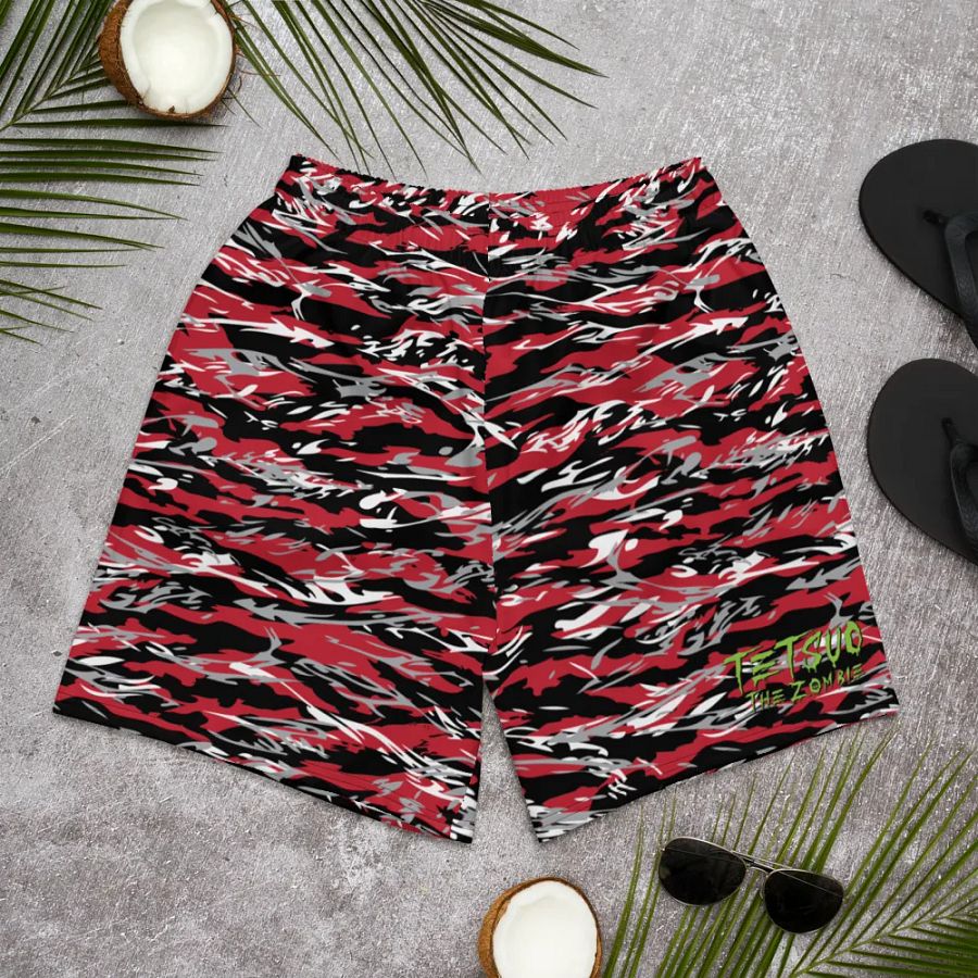 Blood Camo Athletic Shorts product image (11)