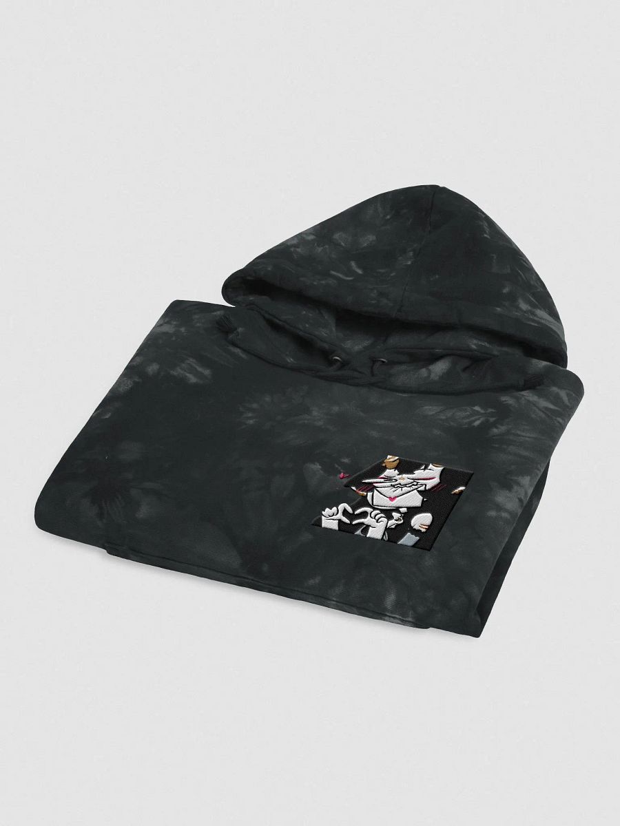 Love letter tie-dye hoodie product image (4)