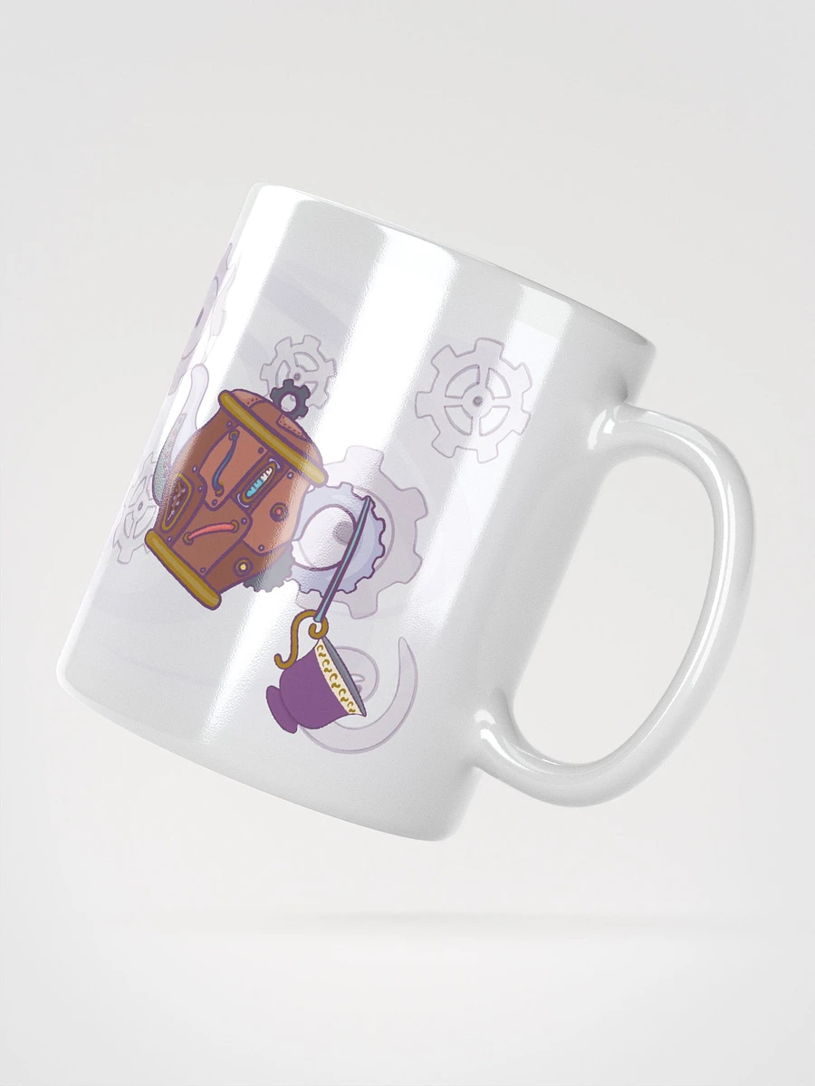 Time for Tea - Steampunk - White Cup product image (4)