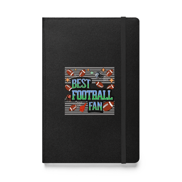 Best Football Fan Game Day Glory Hardcover Notebook product image (1)