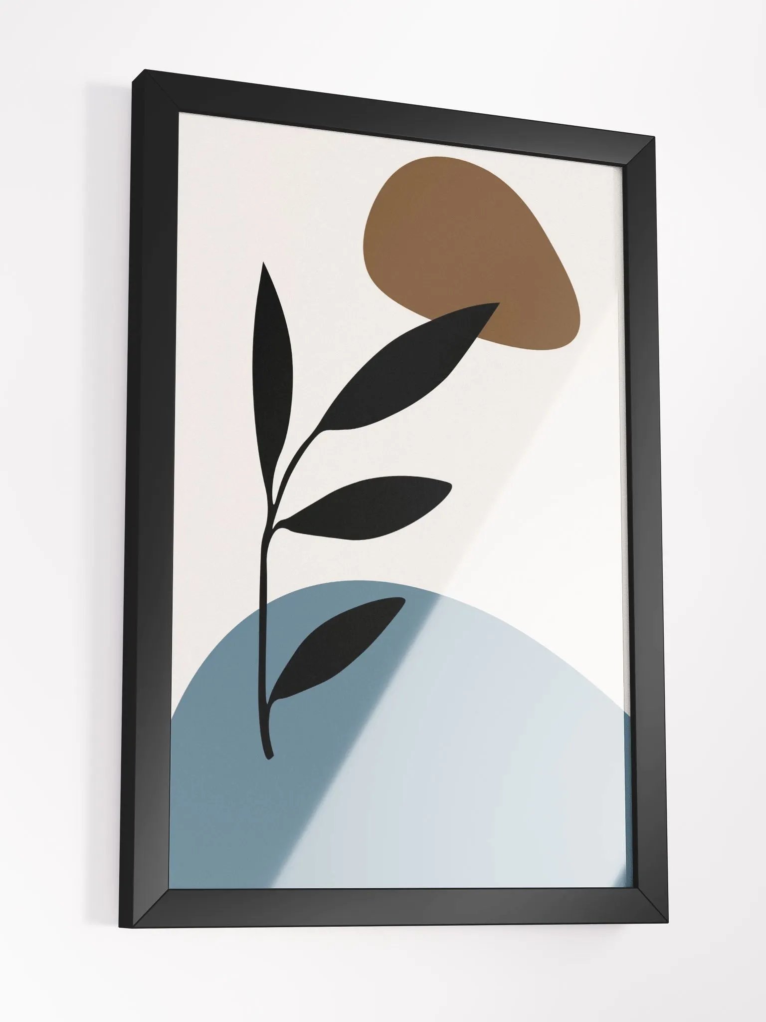 Minimalist Branch Silhouette Framed Poster product image (14)