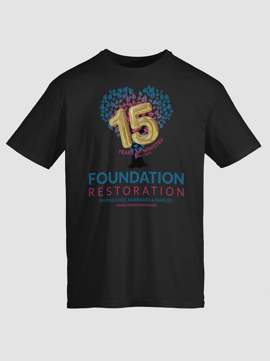 15 Years of Ministry Commemorative T-Shirt product image (34)