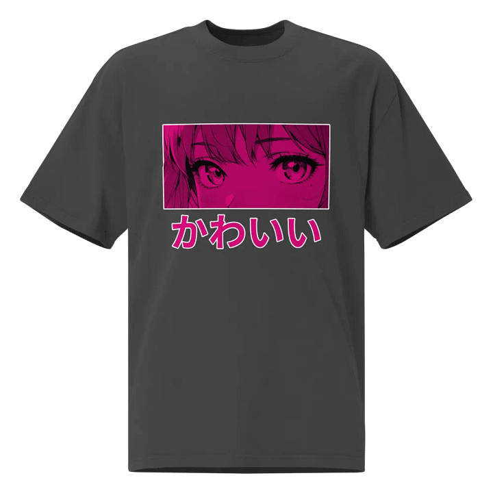 BUIII Kawaii Pink: Premium Oversized T-Shirt product image (1)
