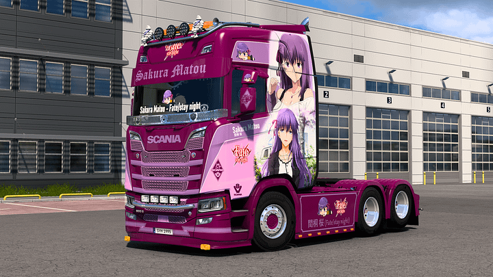 Scania S NG Sakura Matou - Fate/stay night [Airbrush Skin] product image (2)