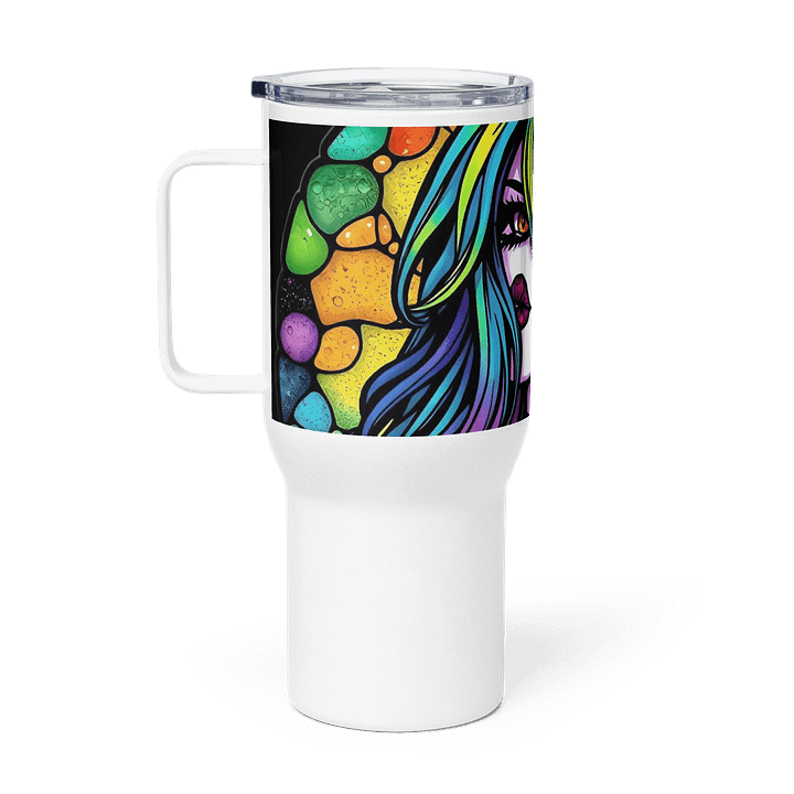 Stained Glass Muse Travel Mug product image (1)
