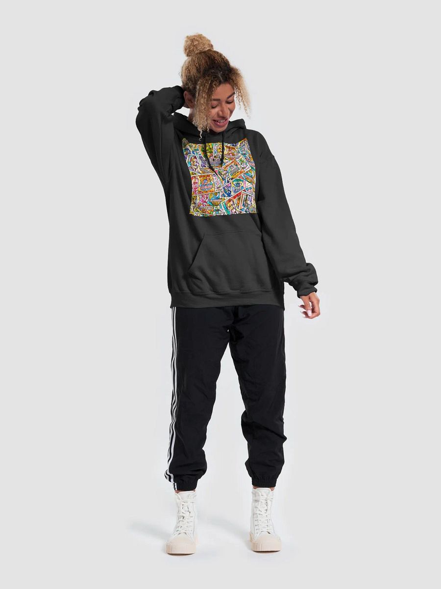 Jugoslovenski inflatorni dinar 1993 (Kolaž/mozaik) Gildan Classic Hoodie product image (5)