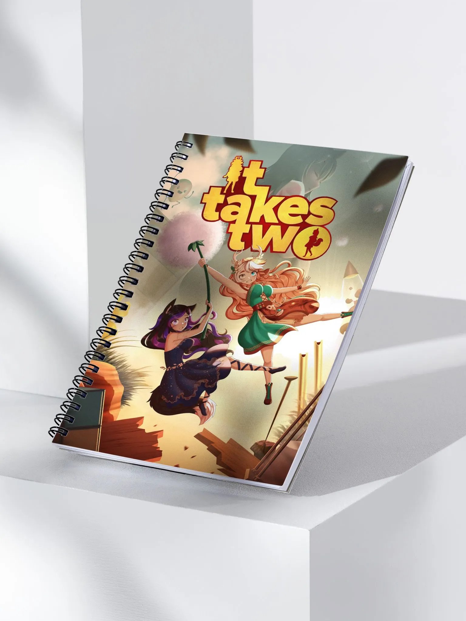 It Takes Two Spiral Notebook product image (3)