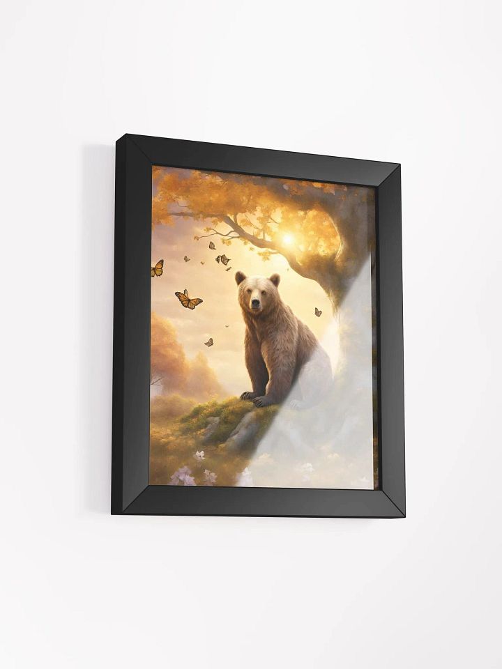 Enchanted Forest Bear Framed Poster product image (15)