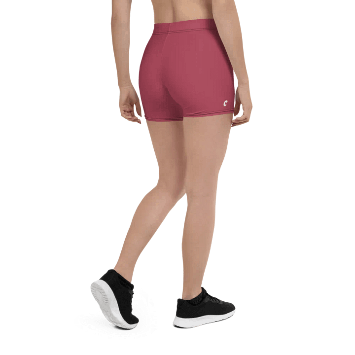 Dark Red Everyday Seamless Shorts product image (1)