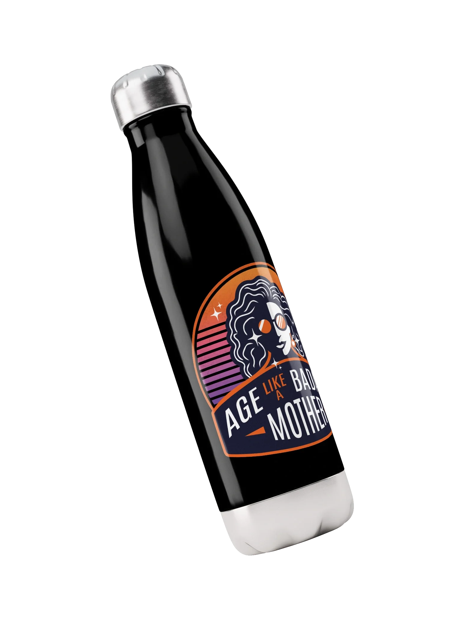 Age Like a Badass Mother Water bottle product image (3)