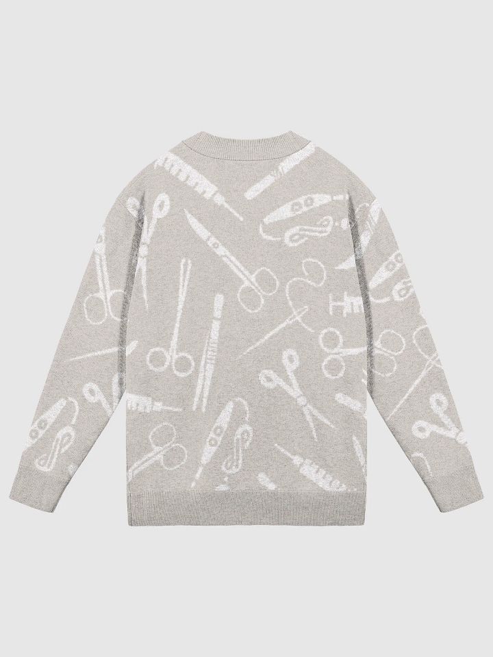 scalpel sweater (beige) product image (2)