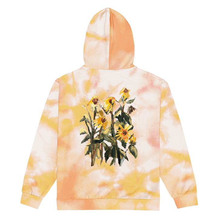 Whimsical Sunflower Zip Hoodie product image (2)