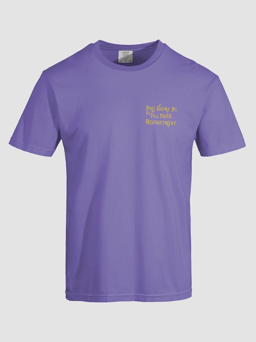 Comfort Colors Front and Back Recruitment - Yellow product image (7)
