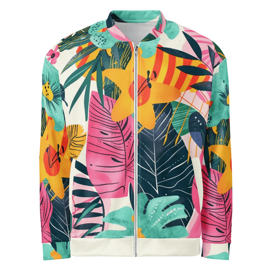 Palm Breeze Women's Bomber Jacket product image (1)