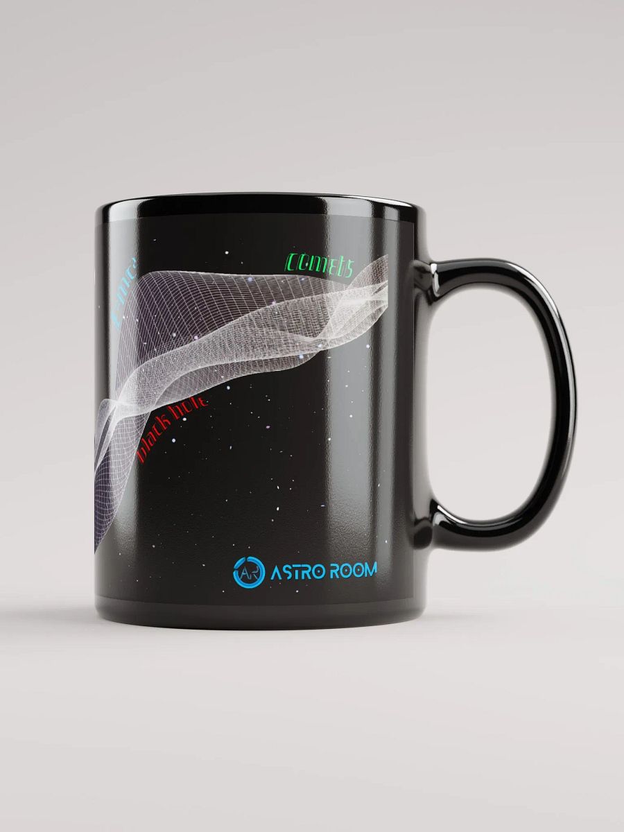 SpaceTime Quantum Realm - Premium Black Glossy Mug product image (3)