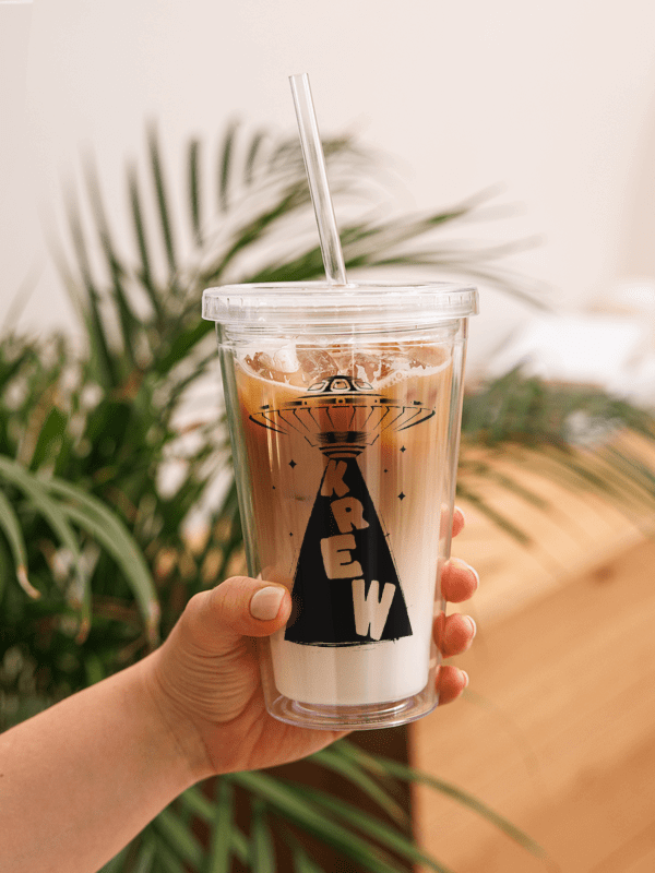 Konspiracy Tumbler - Beam Up the Krew (Black Logo) product image (1)